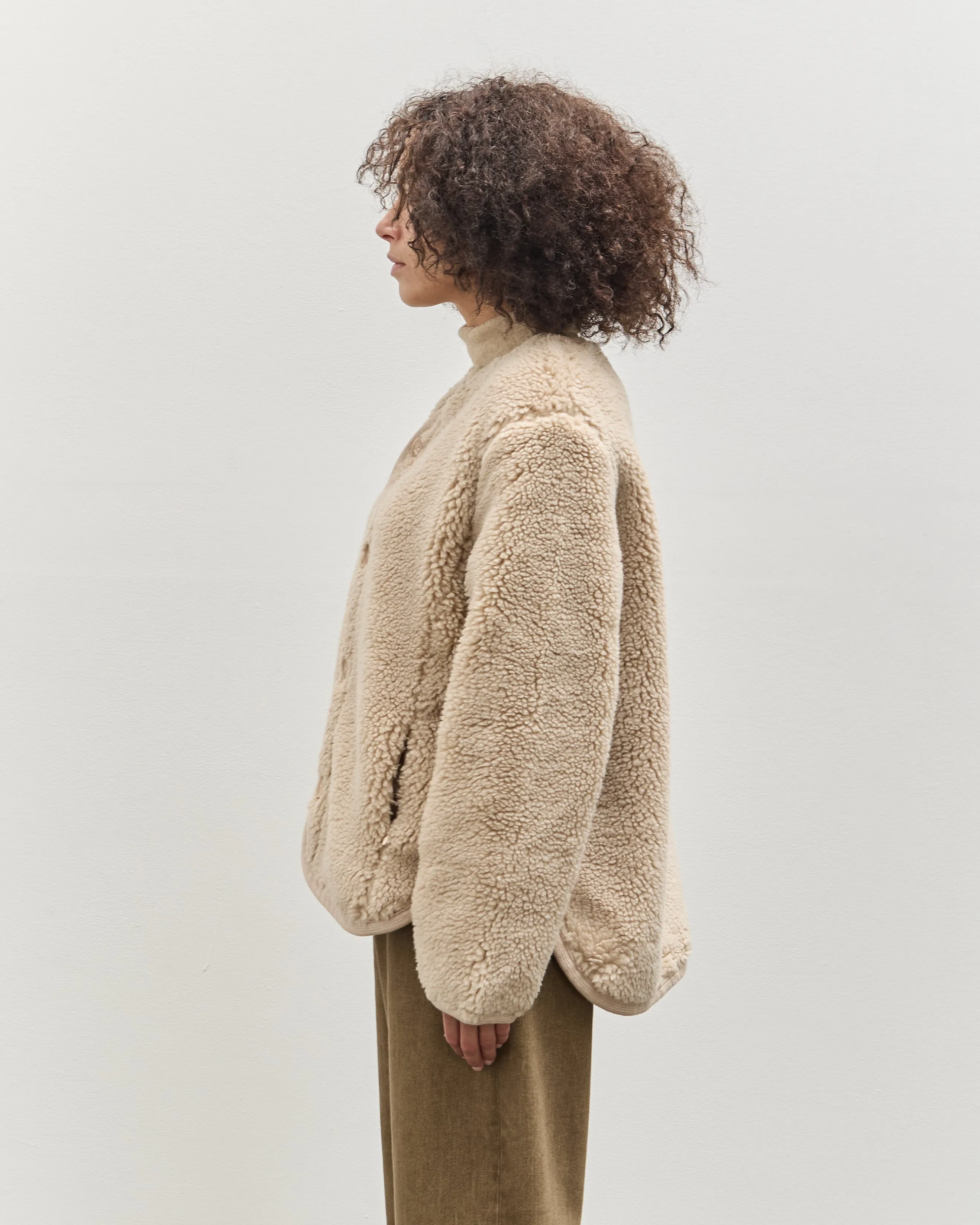 7115 Curly Jacket, Beige