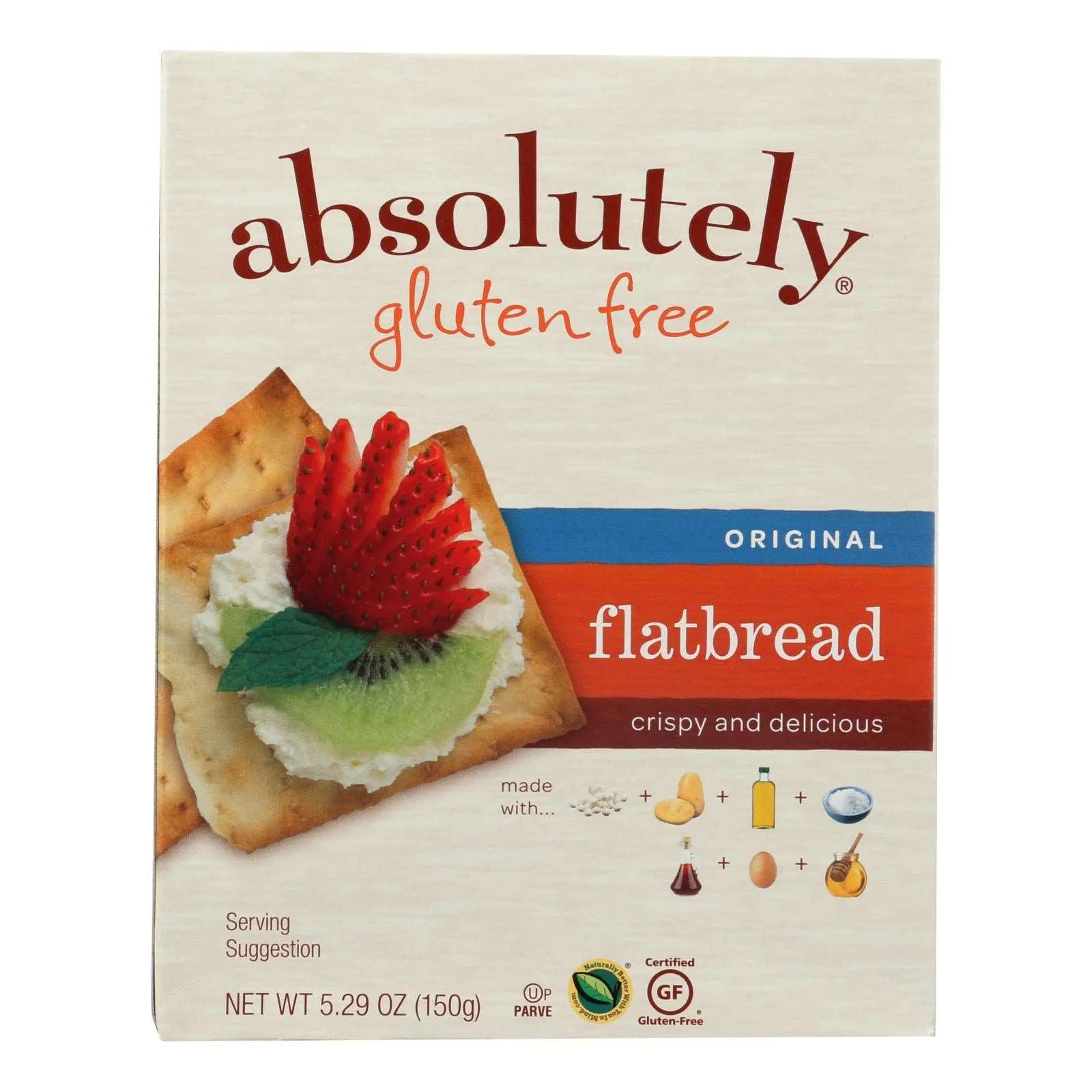 Absolutely Gluten Free Flatbread - 5.29 Oz. Pack of 12