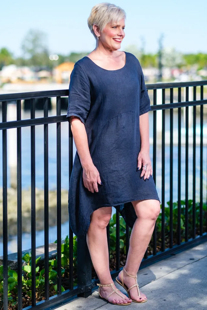 Avery Linen Dress (DSS111)