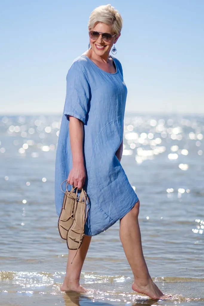 Avery Linen Dress (DSS111)