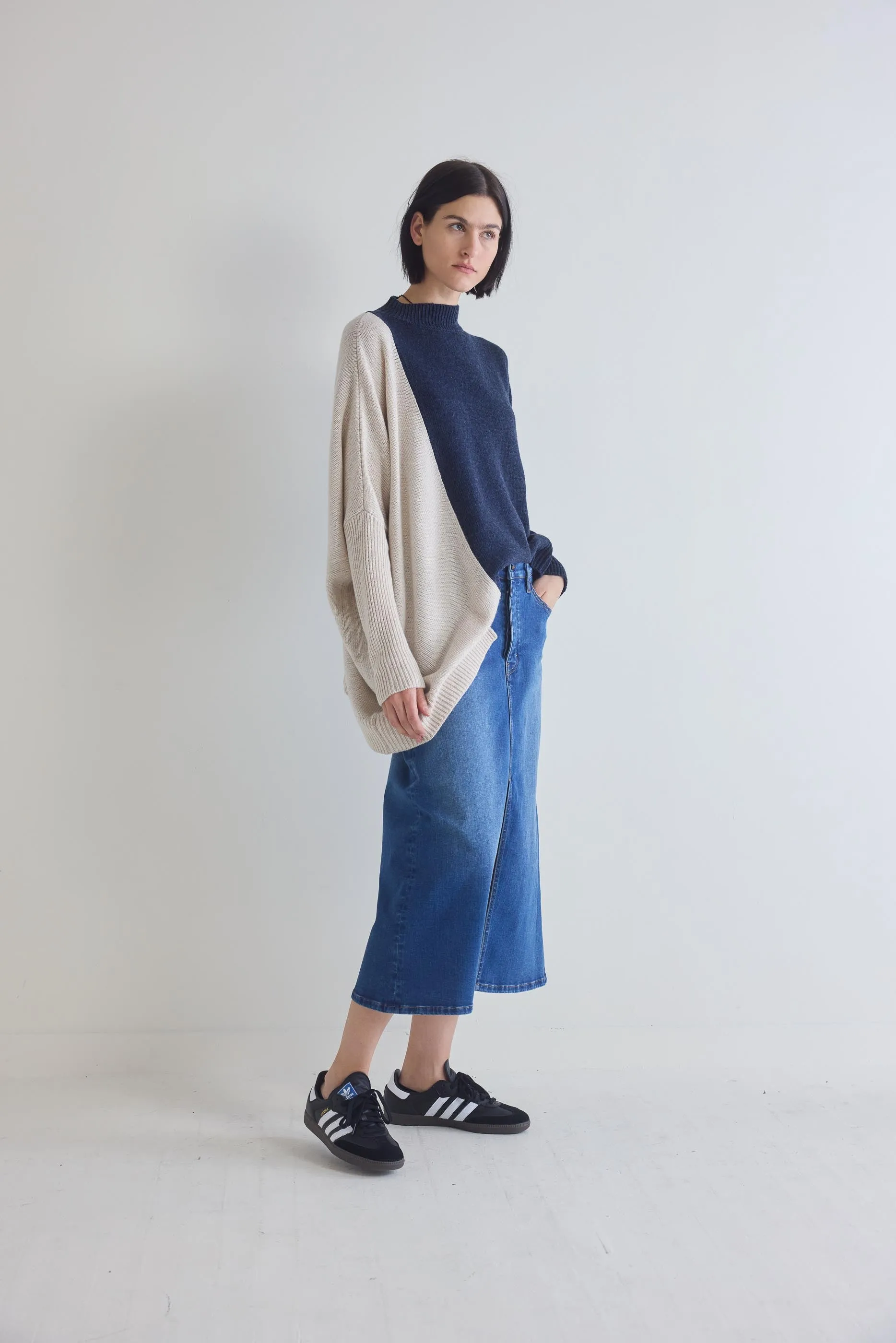 Better Half Asymmetric Sweater