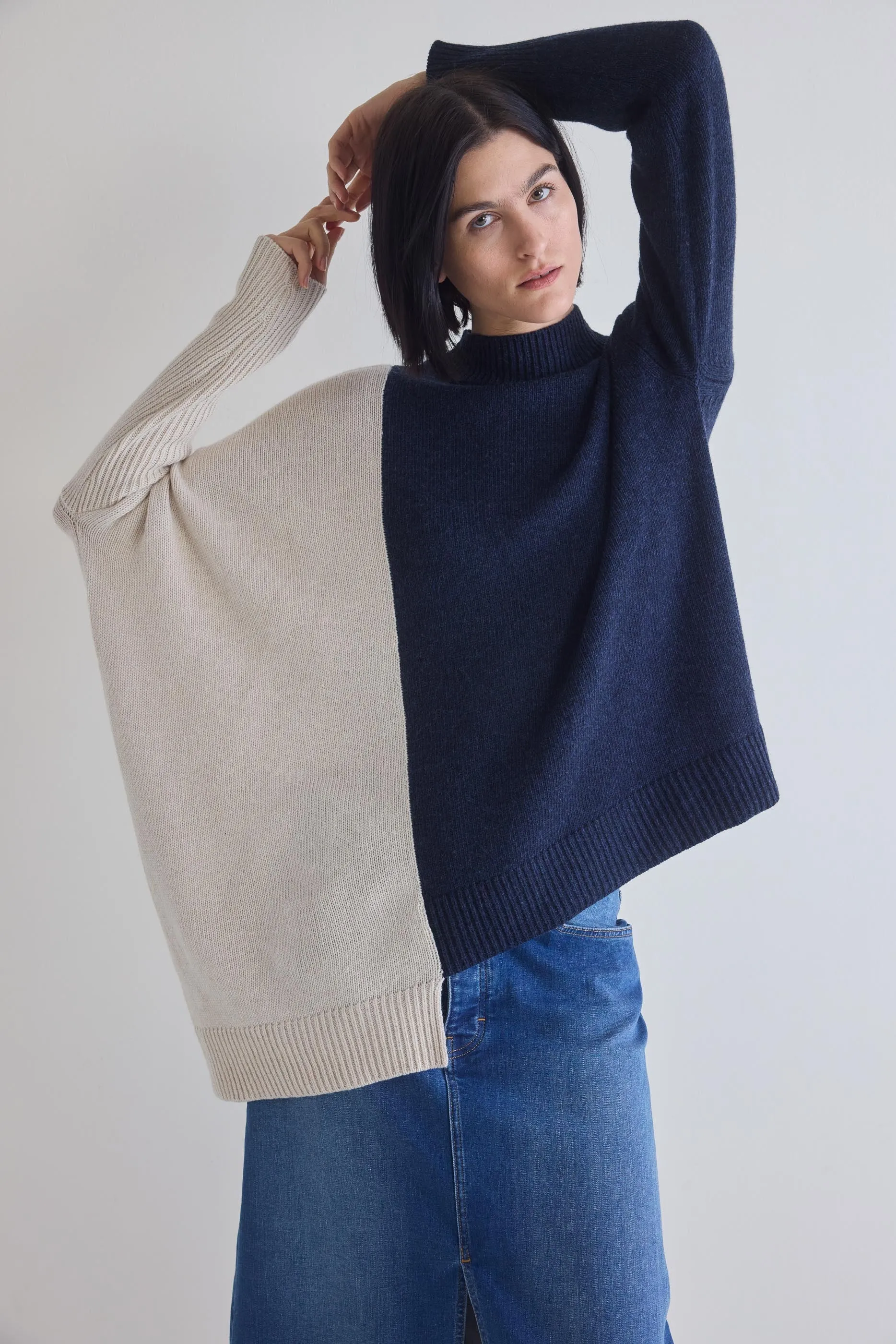 Better Half Asymmetric Sweater