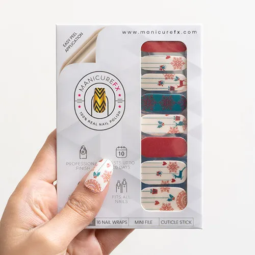 Christmas Party - Nail Wraps (Standard)