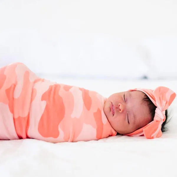 Copper Pearl Knit Swaddle Blanket - Remi