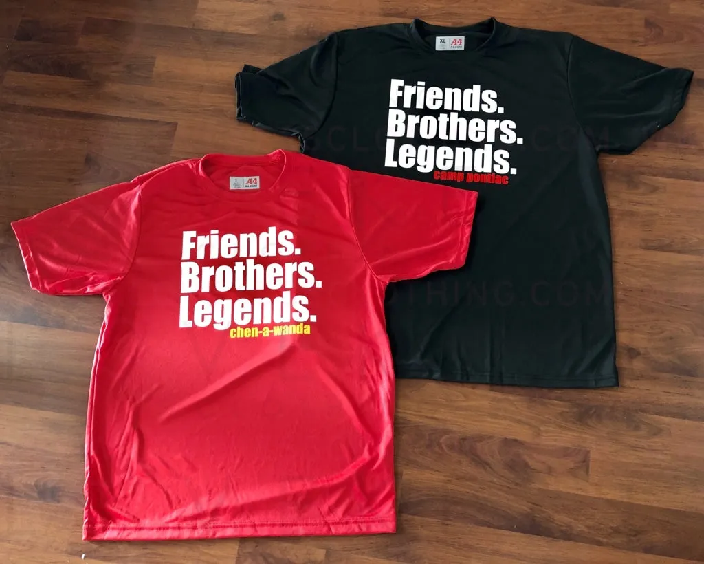 Friends - Brothers - Legends T-Shirt by LoveKess Clothing