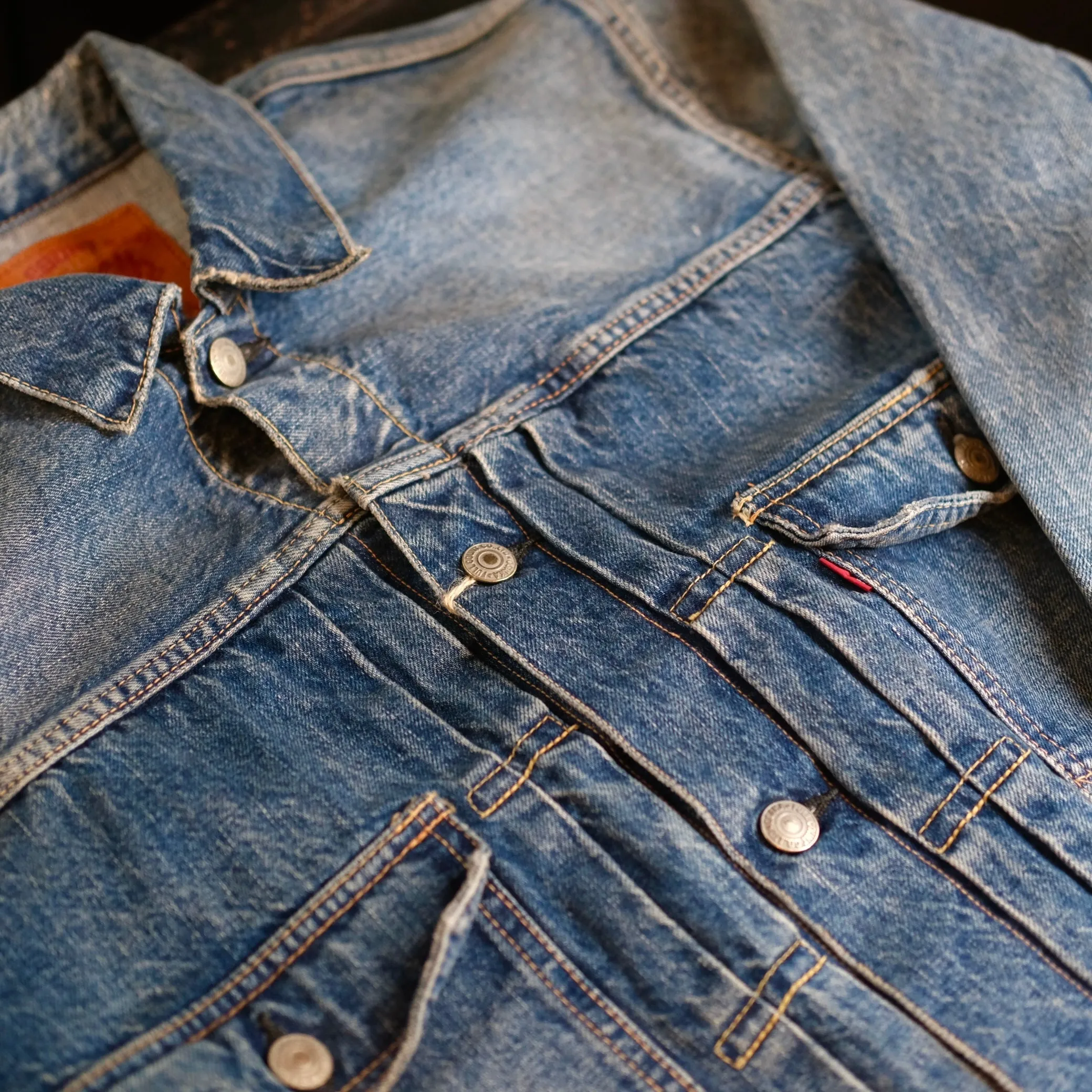 FULL COUNT Type 2 Denim Jacket (2102 Dartford)