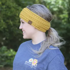 HB-21 Pony Headwrap Mustard