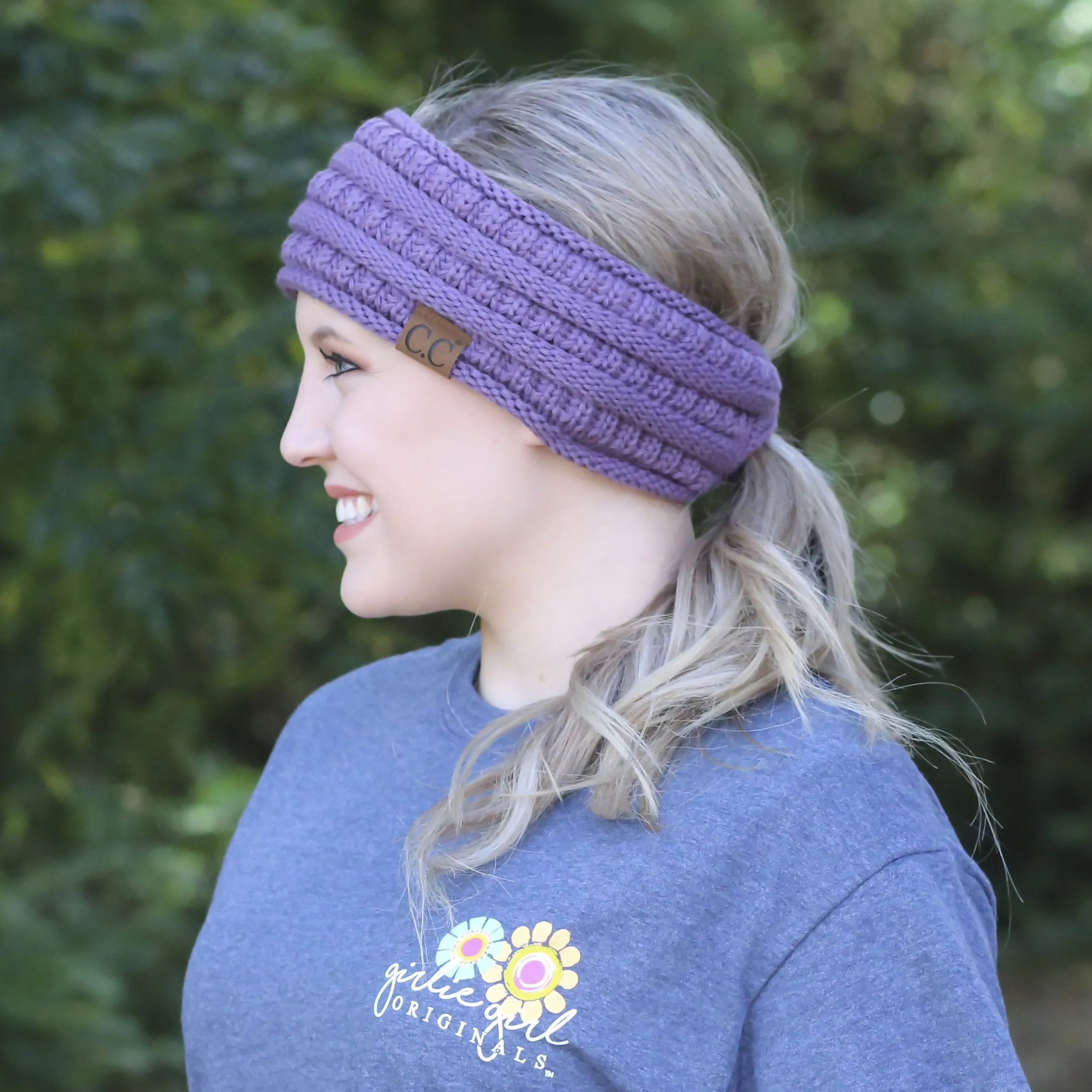 HB-21 Pony Headwrap Violet