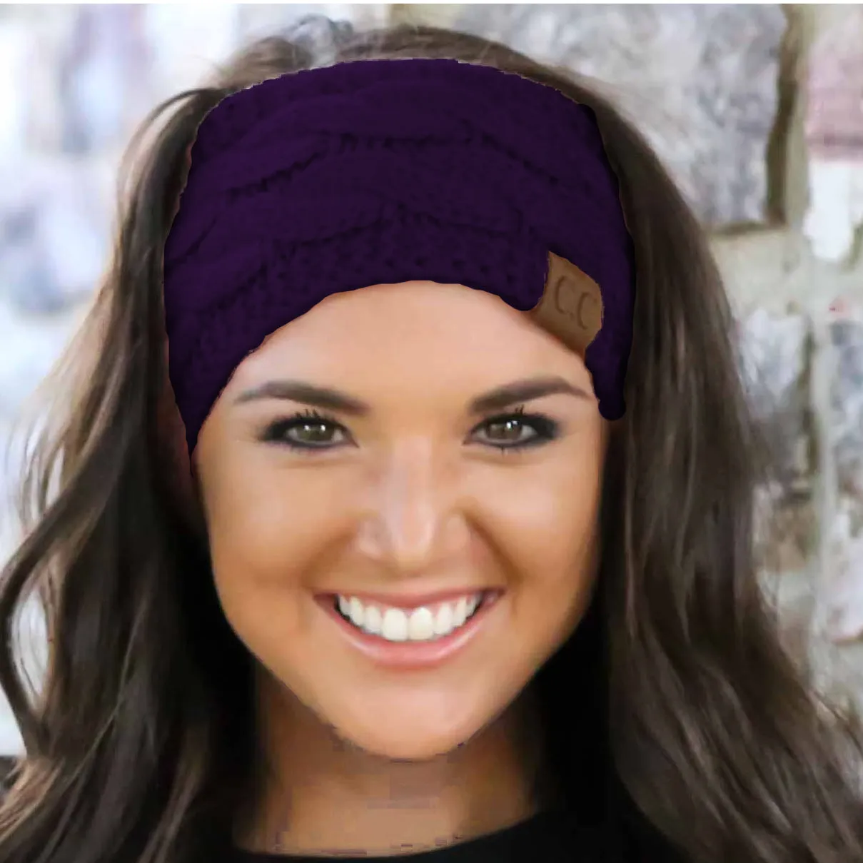 HW-20 HEADWRAP DARK PURPLE