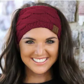 HW-20 MAROON HEADWRAP