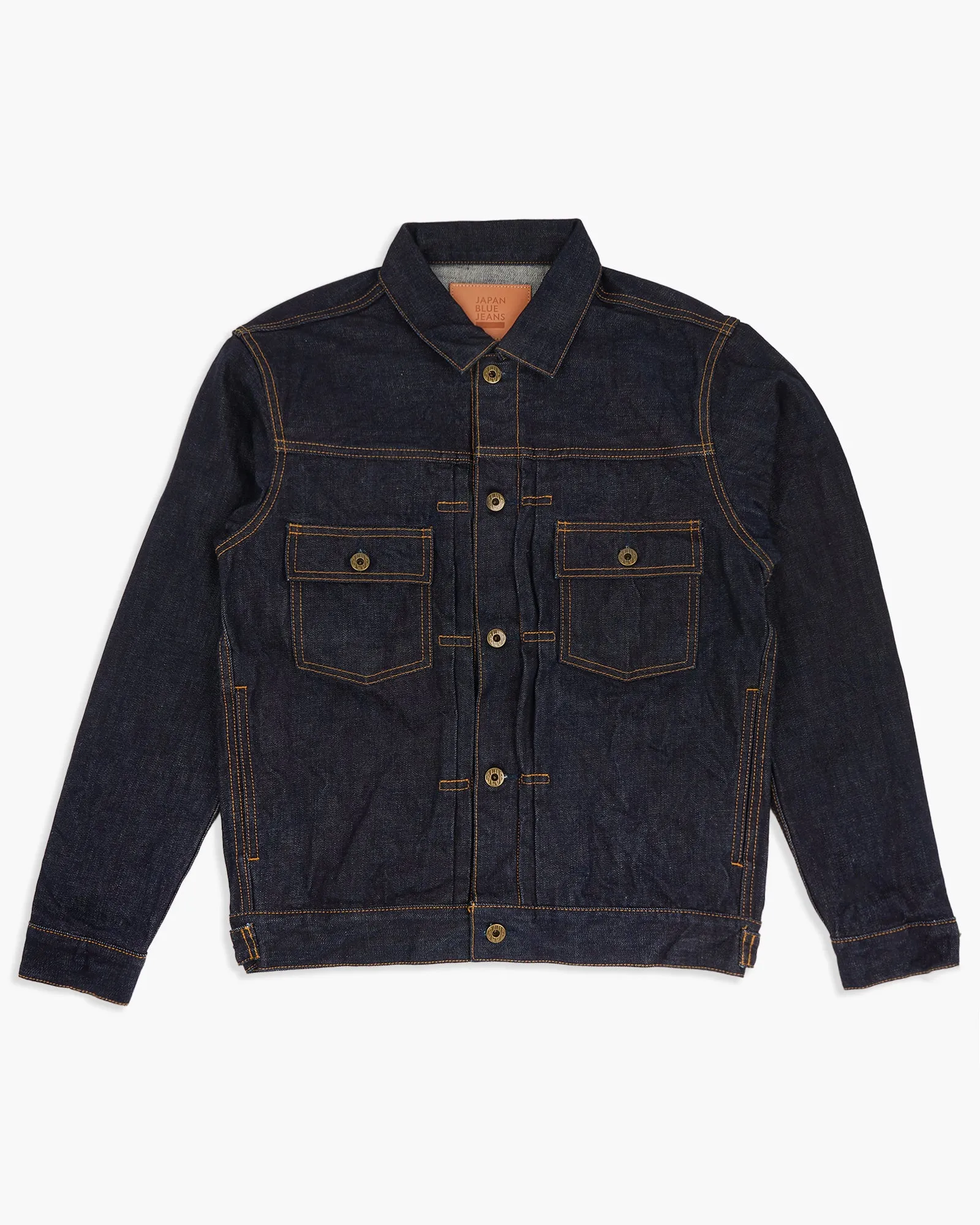 Japan Blue JBGJ1000 14.8oz Type II Selvedge Denim Jacket - Indigo