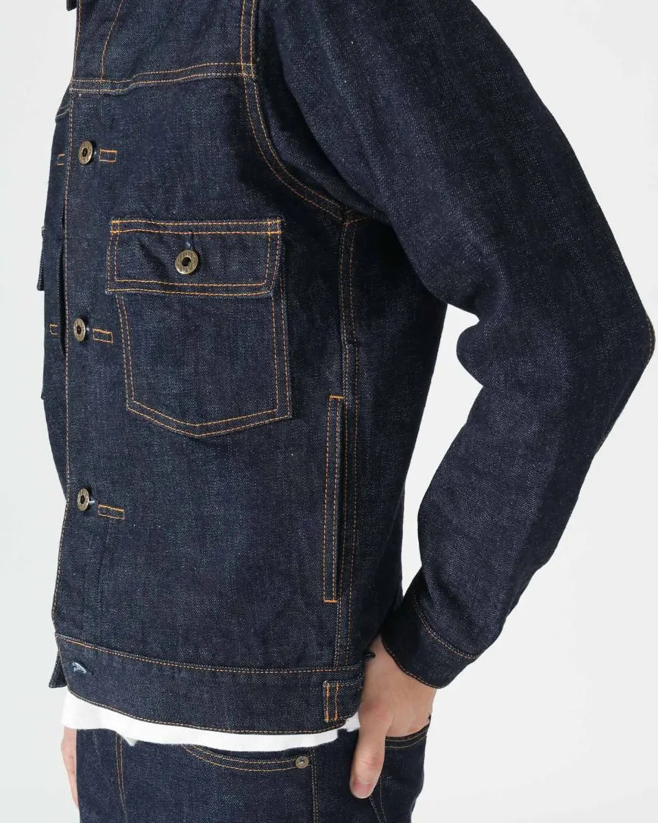 Japan Blue JBGJ1000 14.8oz Type II Selvedge Denim Jacket - Indigo