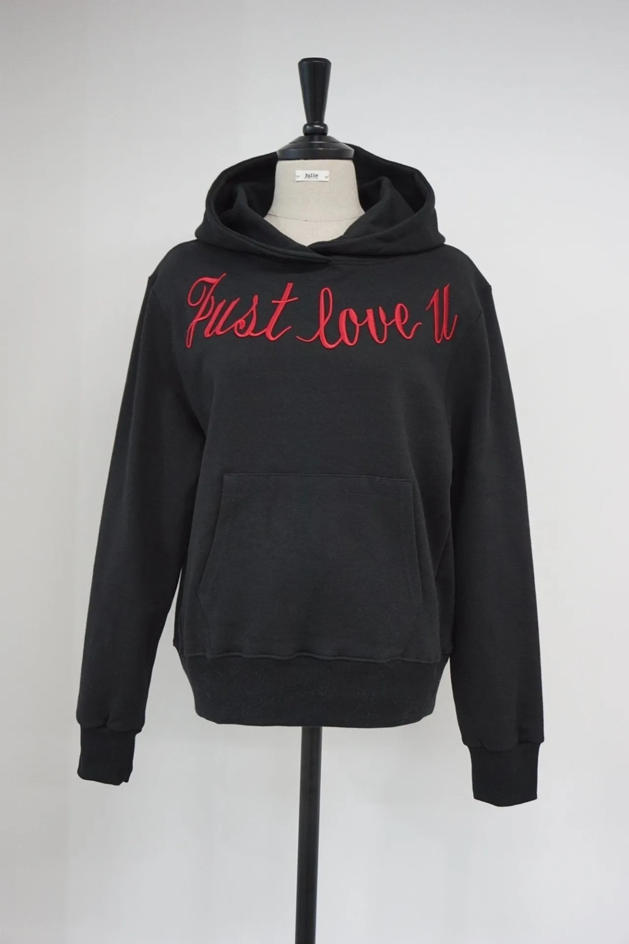 JUST LOVE YOU PRINTED HOODIE