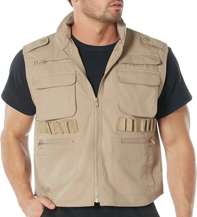 Khaki - Tactical Outdoor Military Ranger Vest