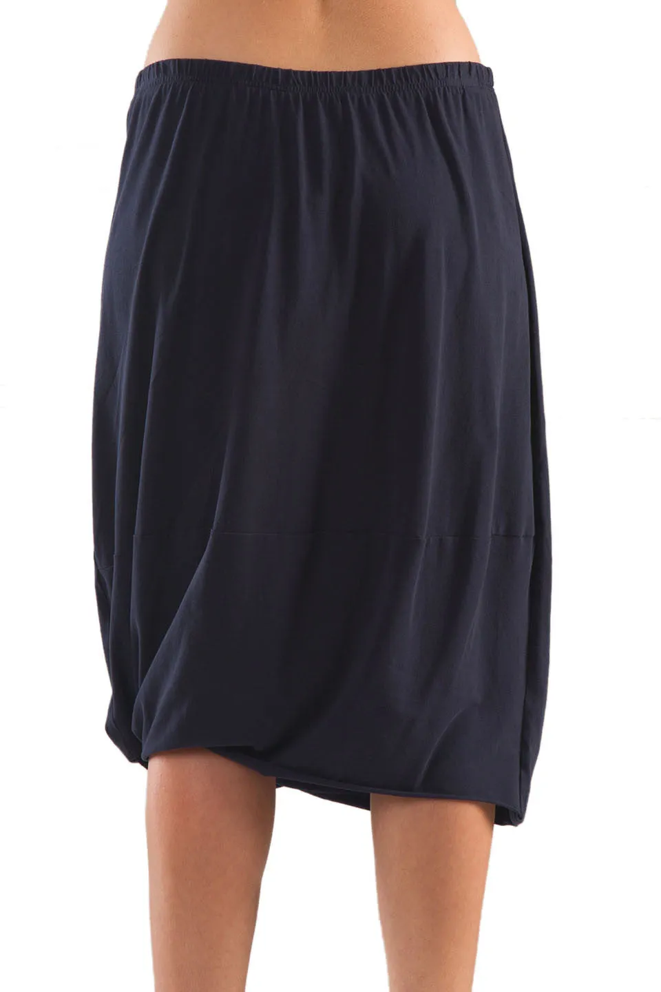 La Mouette Women's Plus Size Casual Tulip Skirt with Drape