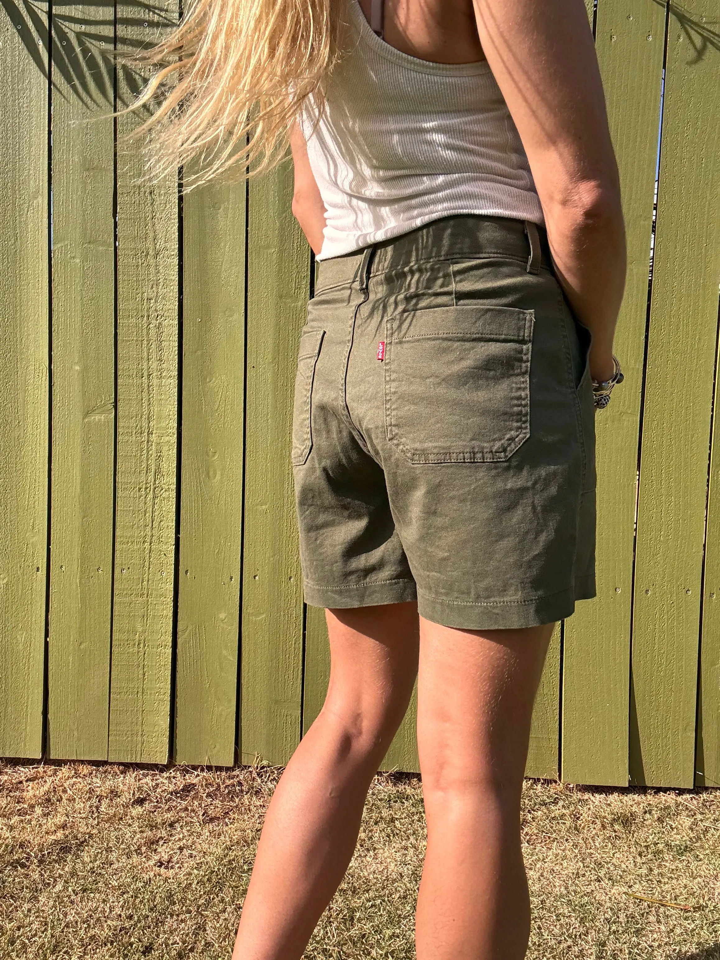 LEVIS Utility Shorts - Olive Night