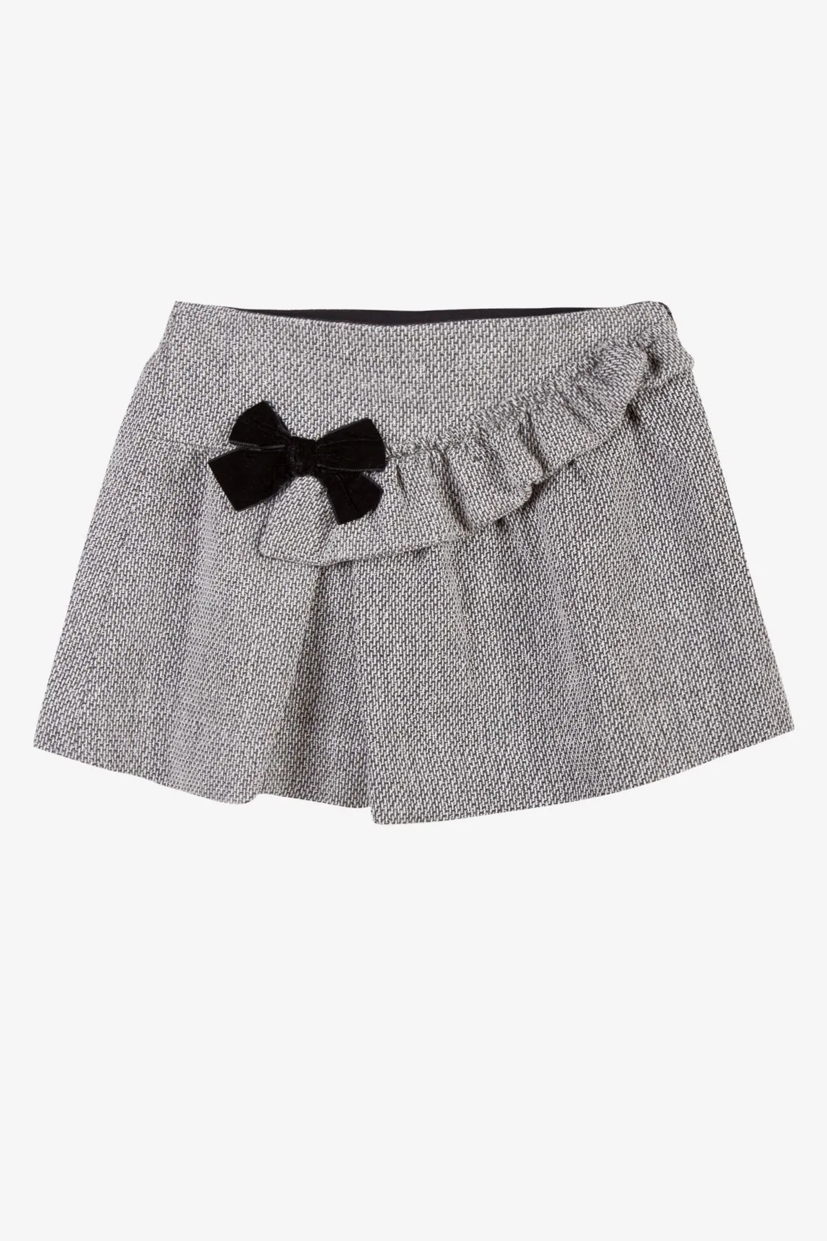 Lili Gaufrette Bow Girls Skirt