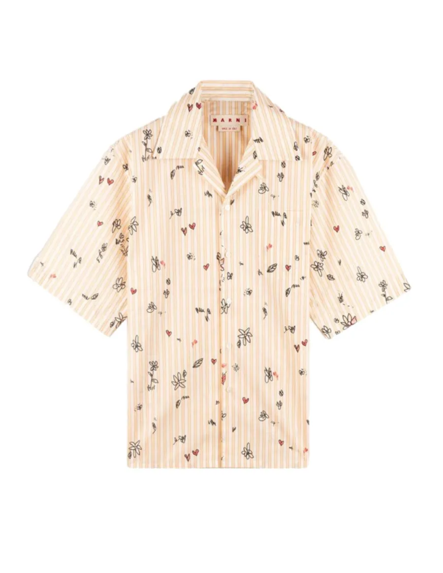 Marni Magic Garden Poplin Shirt