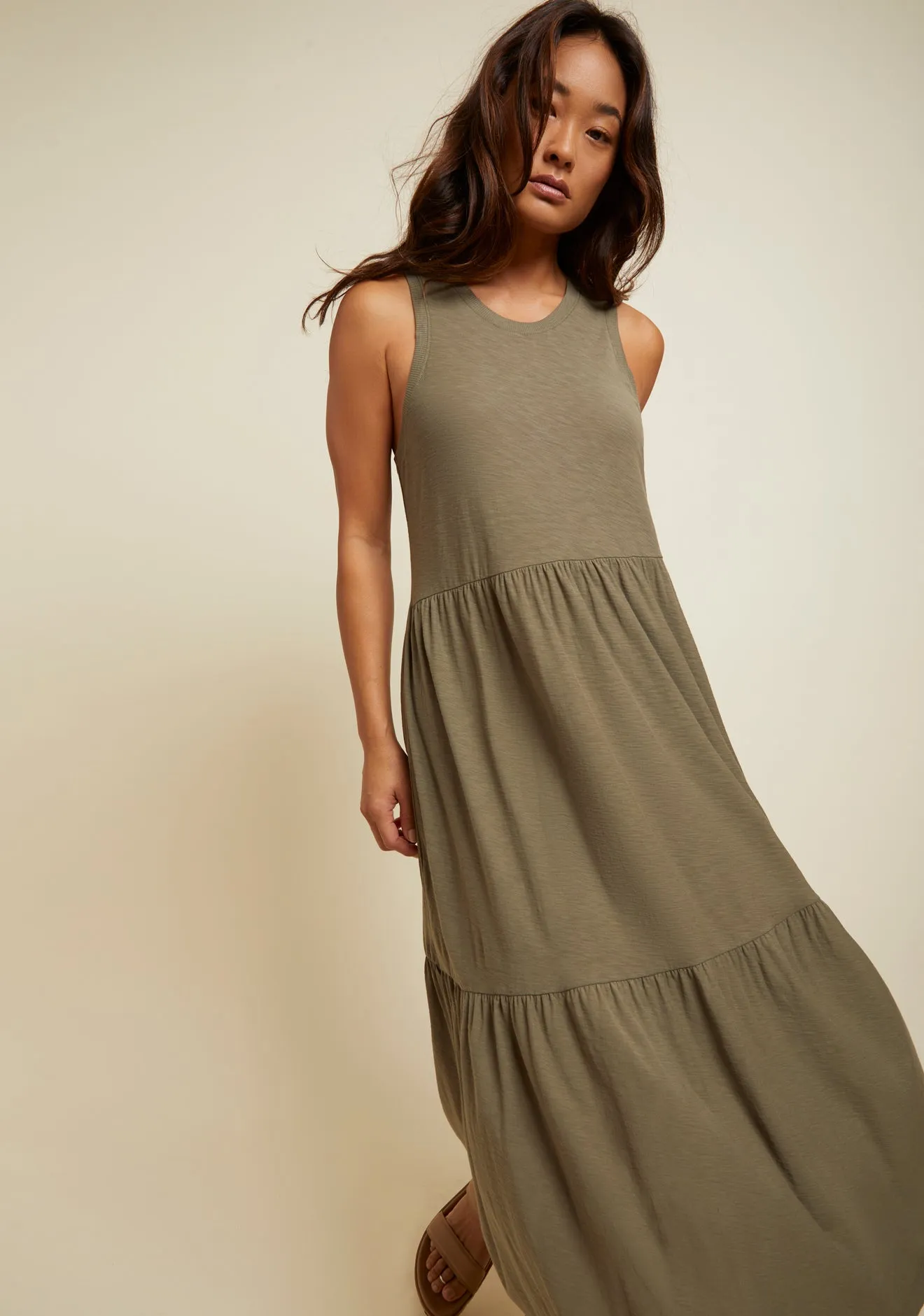 Melissa Tiered Tank Dress