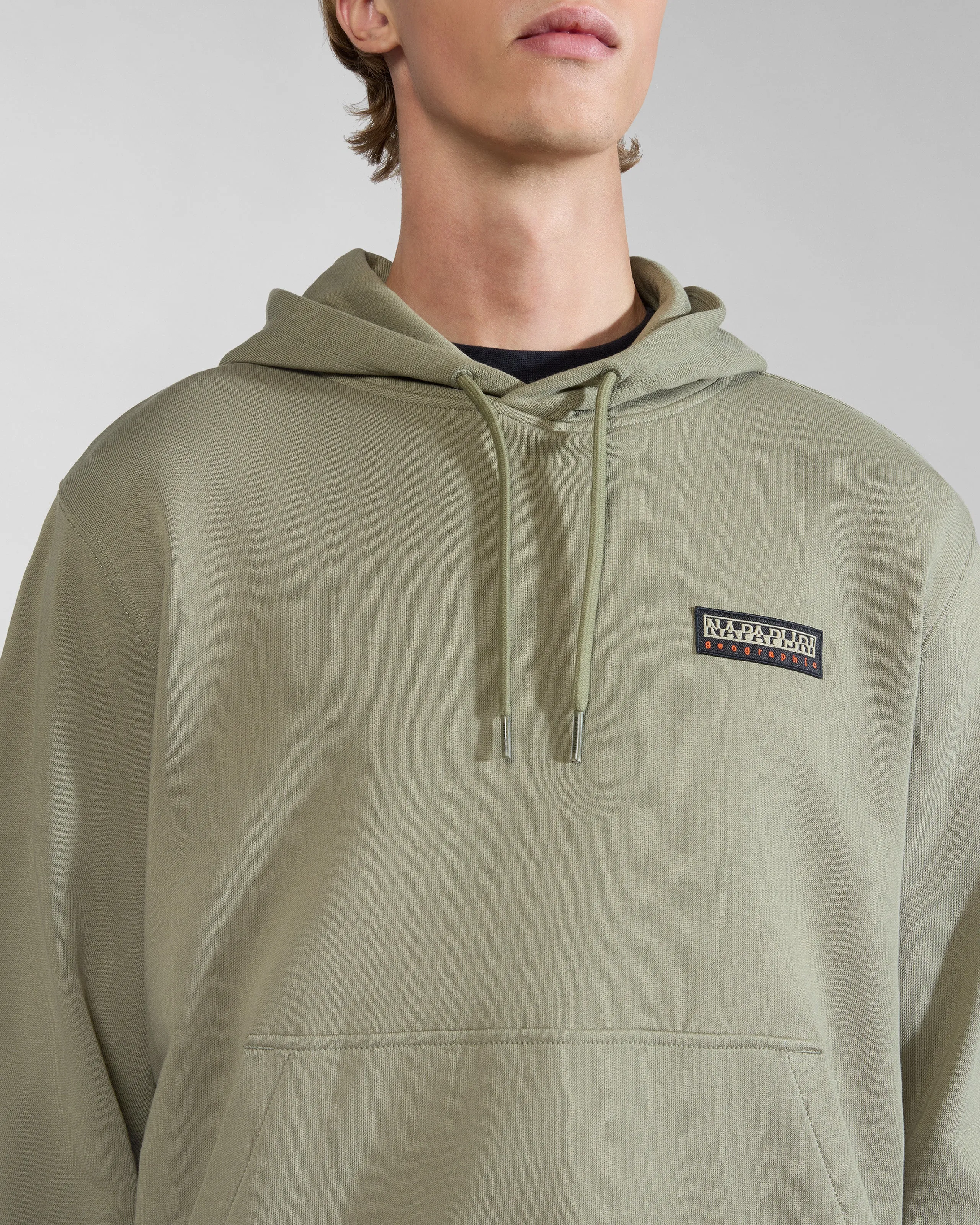 Napapijri Iaato Summer Hoodie - Green Lichen