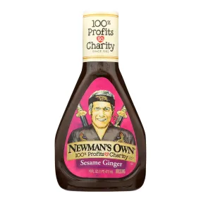 Newman's Own Salad Dressing, Case of 6, 16 Ounces Each