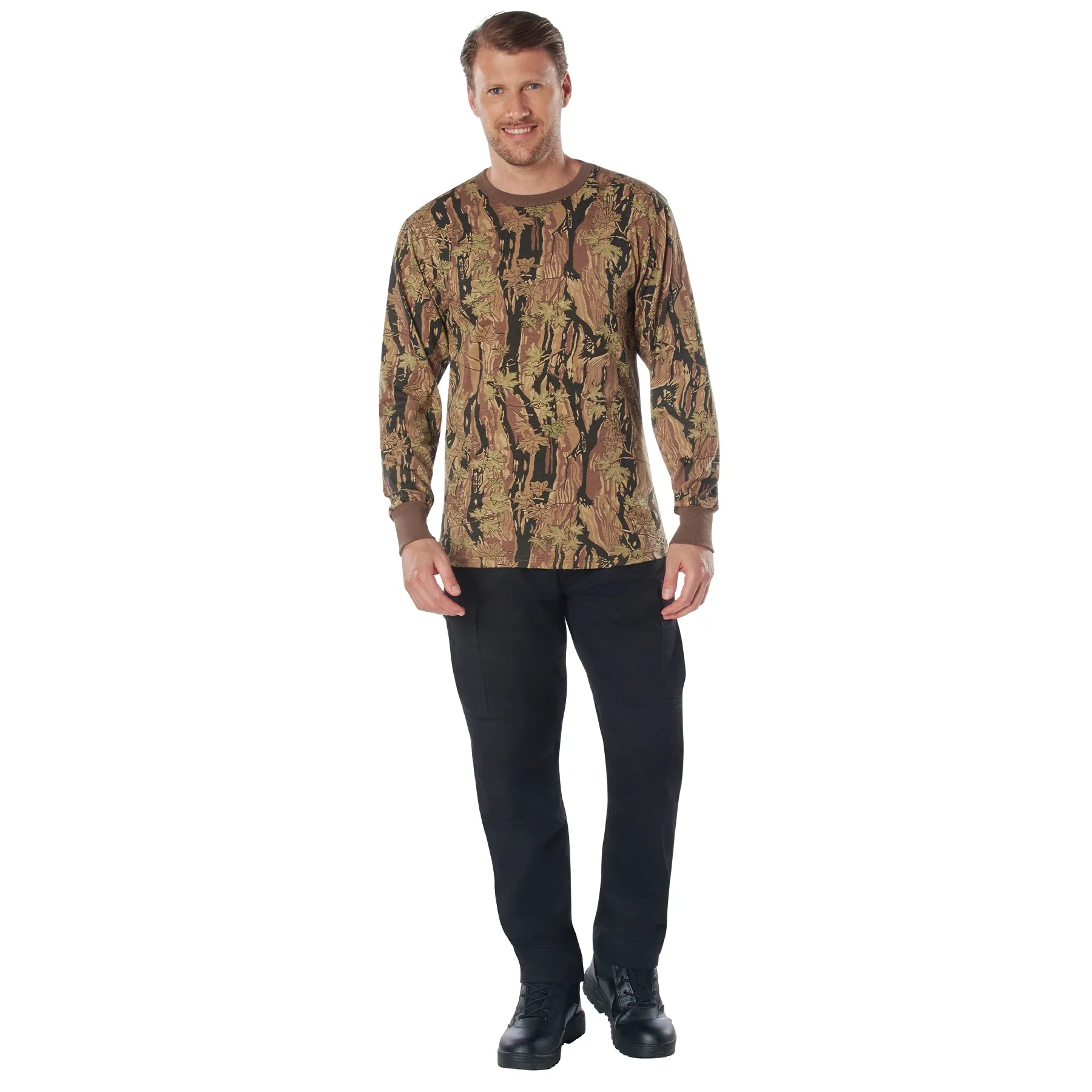 Rothco Long Sleeve Color Camo T-Shirt