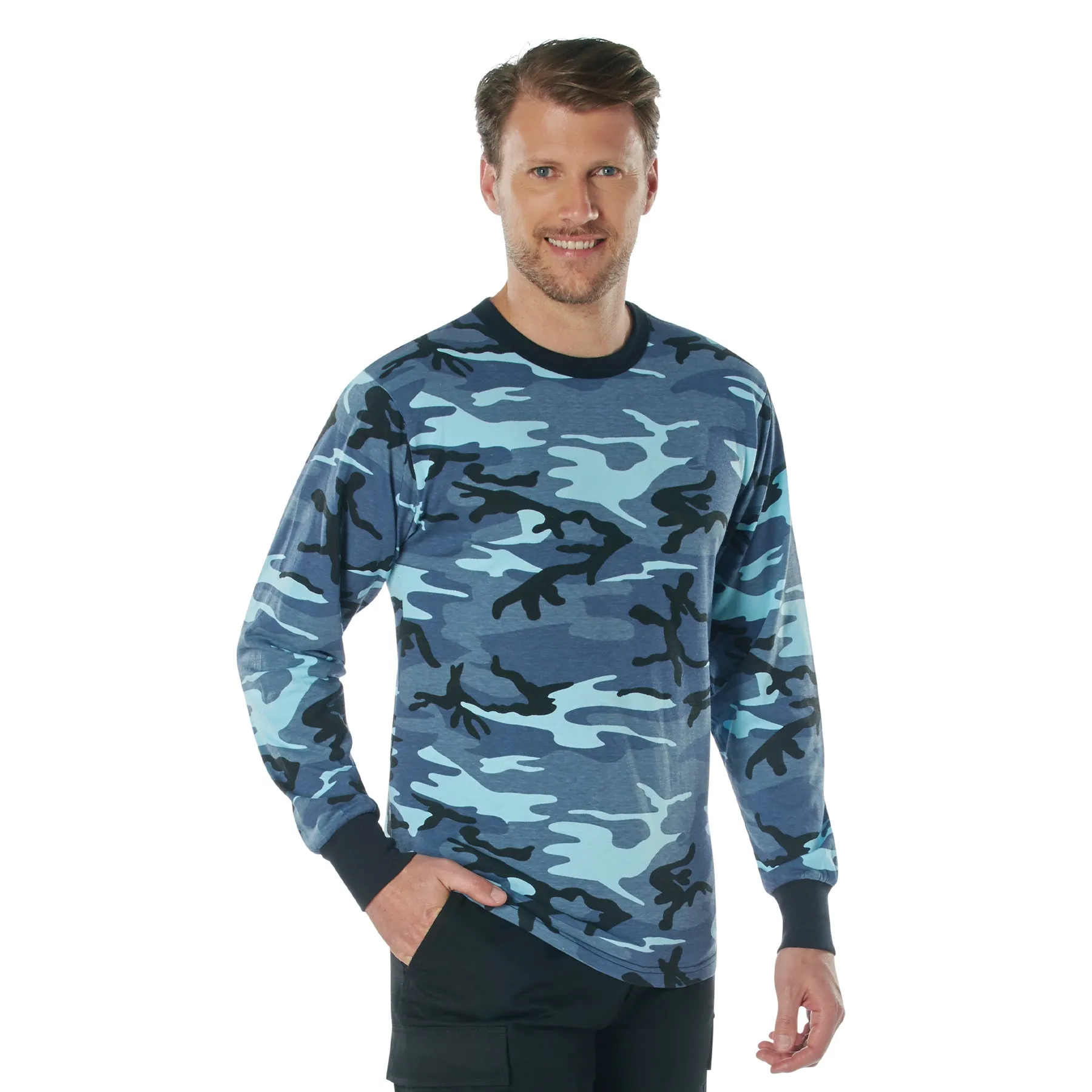 Rothco Long Sleeve Color Camo T-Shirt