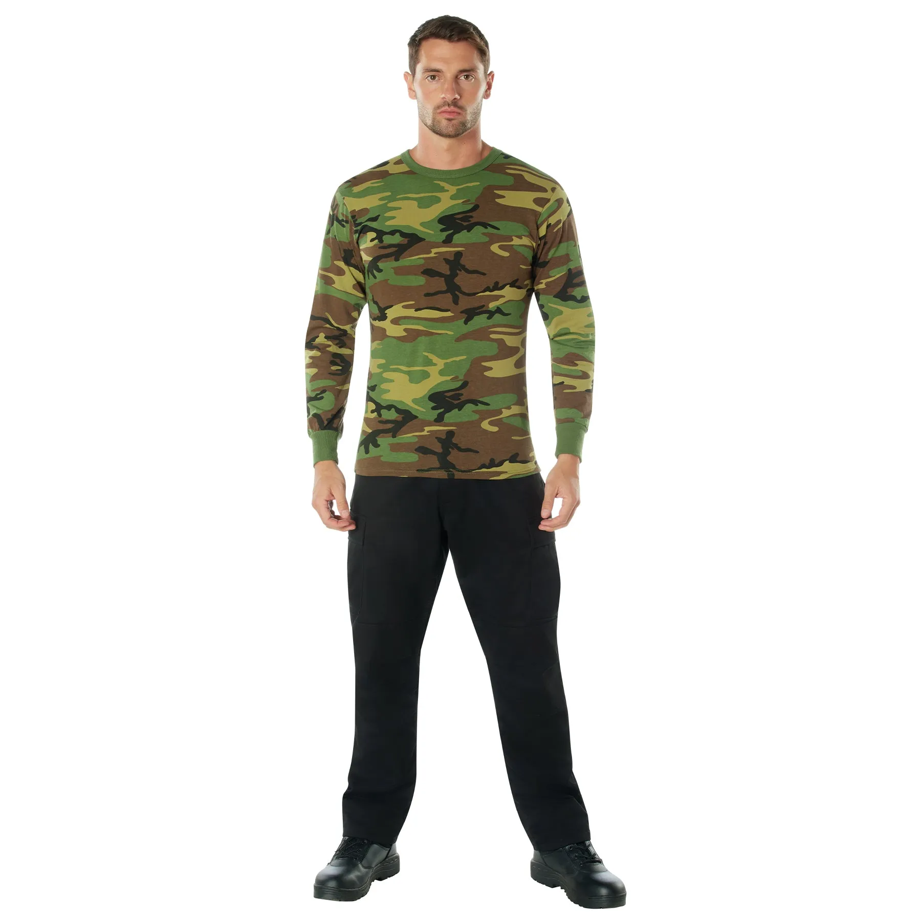 Rothco Long Sleeve Color Camo T-Shirt