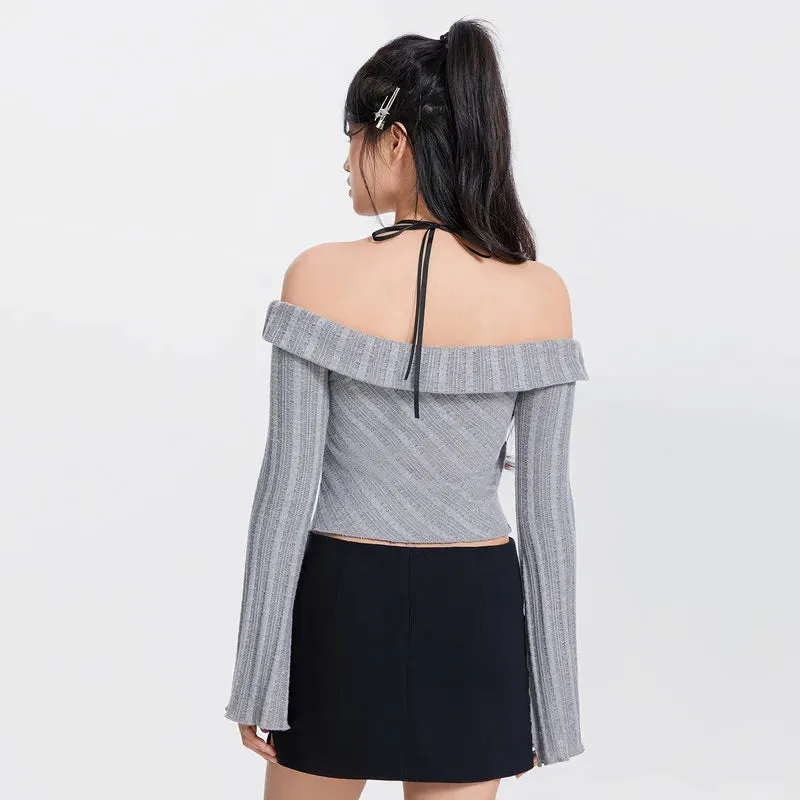 Ruched Off Shoulder Top