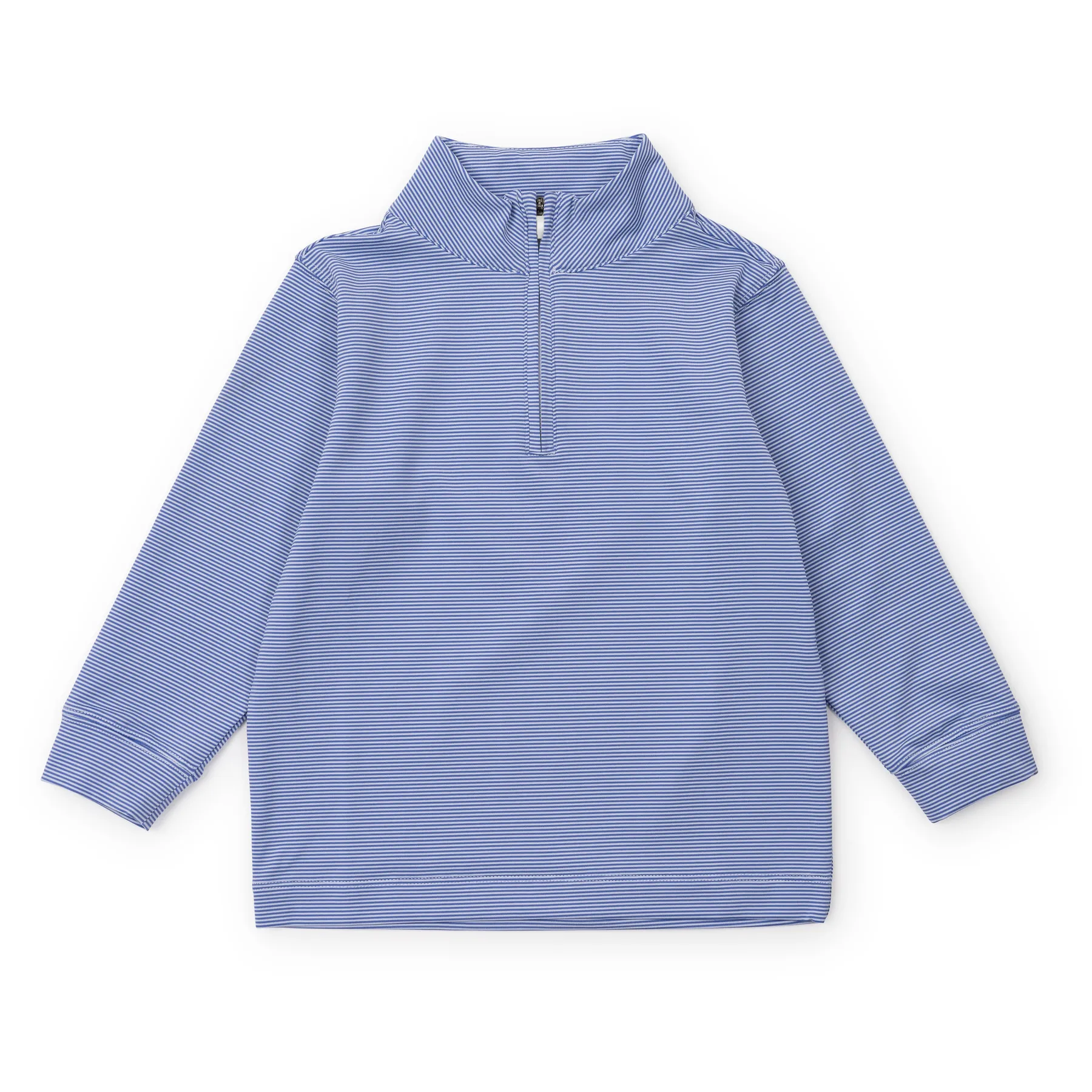 Sam Performance Pullover - Blue Stripe