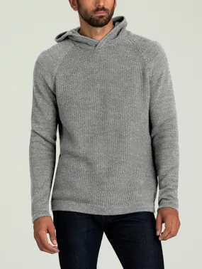 Sierra Hooded Sweater - Heather Grey