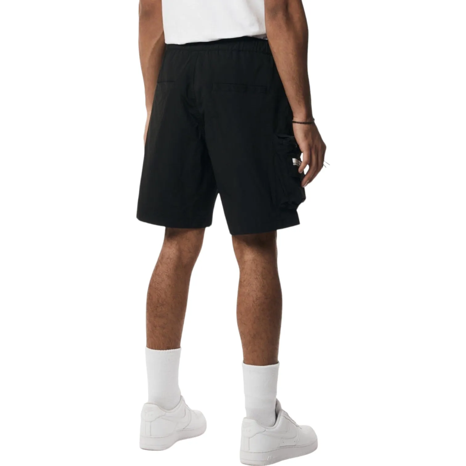 SMOKE RISE: Nylon Utility Shorts WS24283