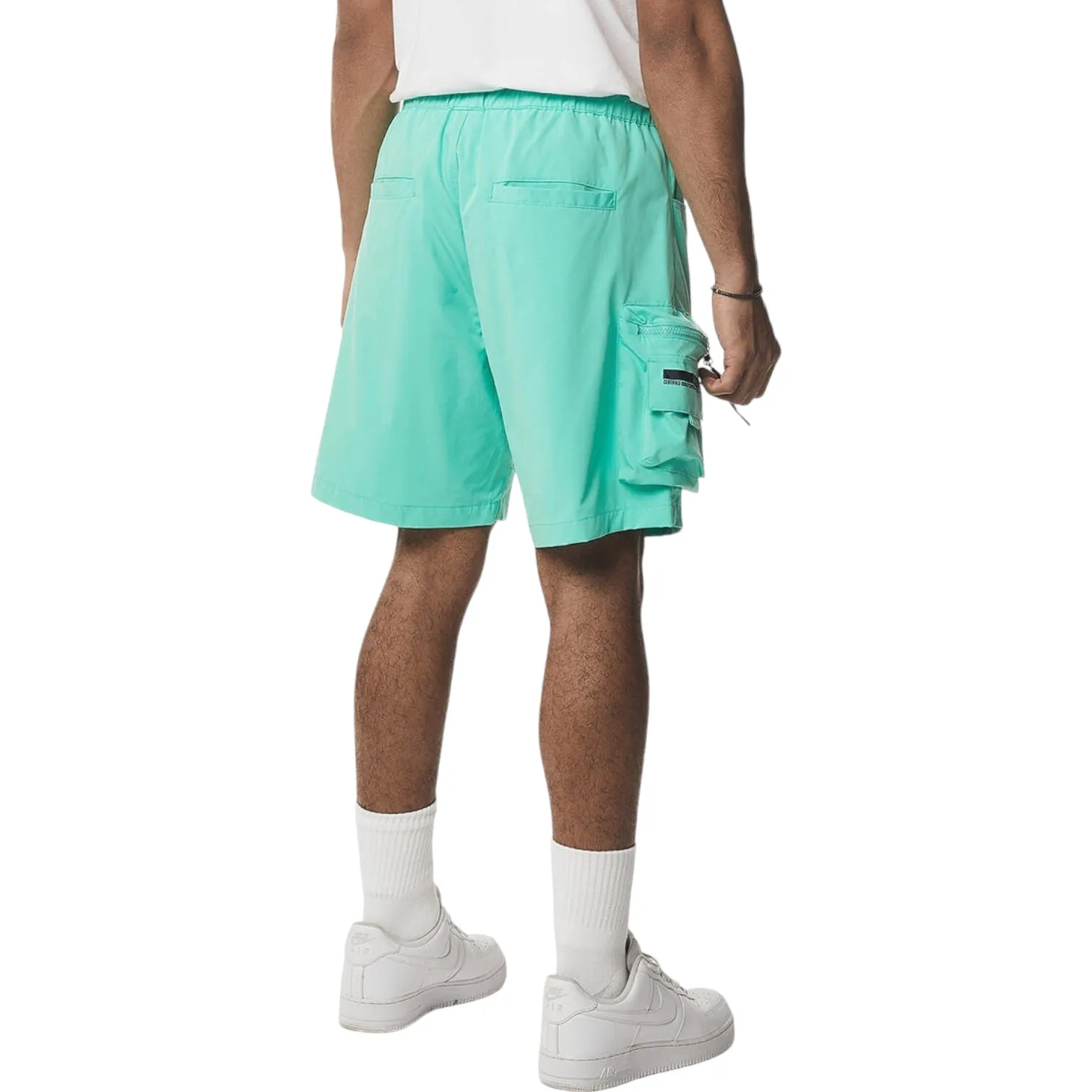 SMOKE RISE: Nylon Utility Shorts WS24283