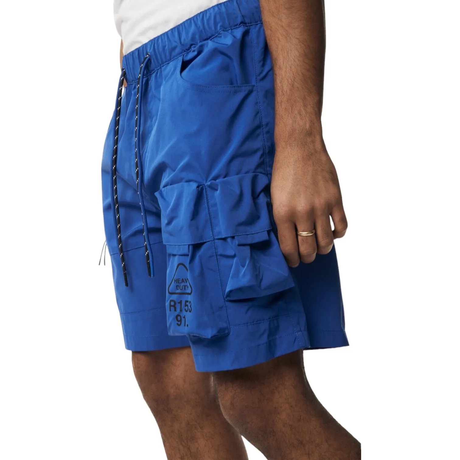 SMOKE RISE: Nylon Utility Shorts WS24283