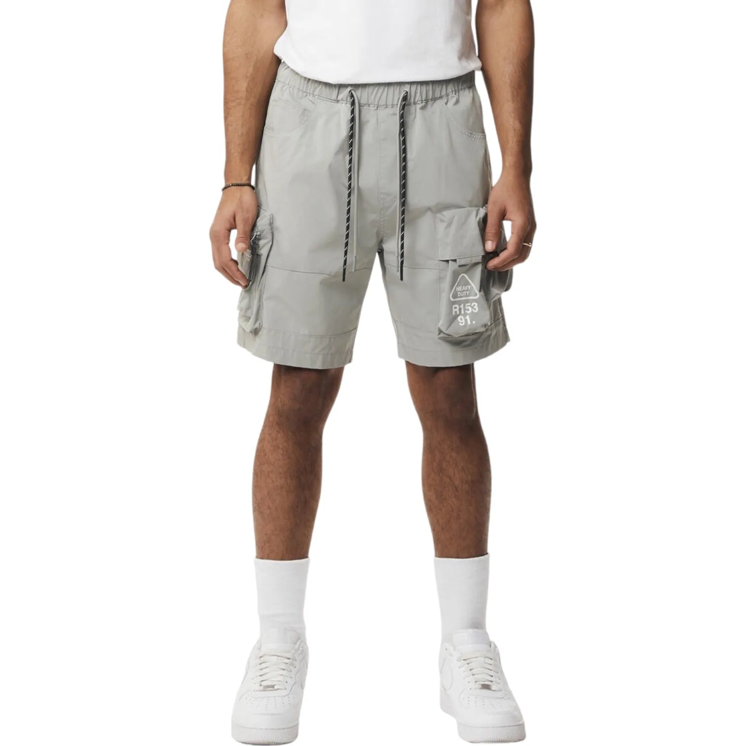 SMOKE RISE: Nylon Utility Shorts WS24283