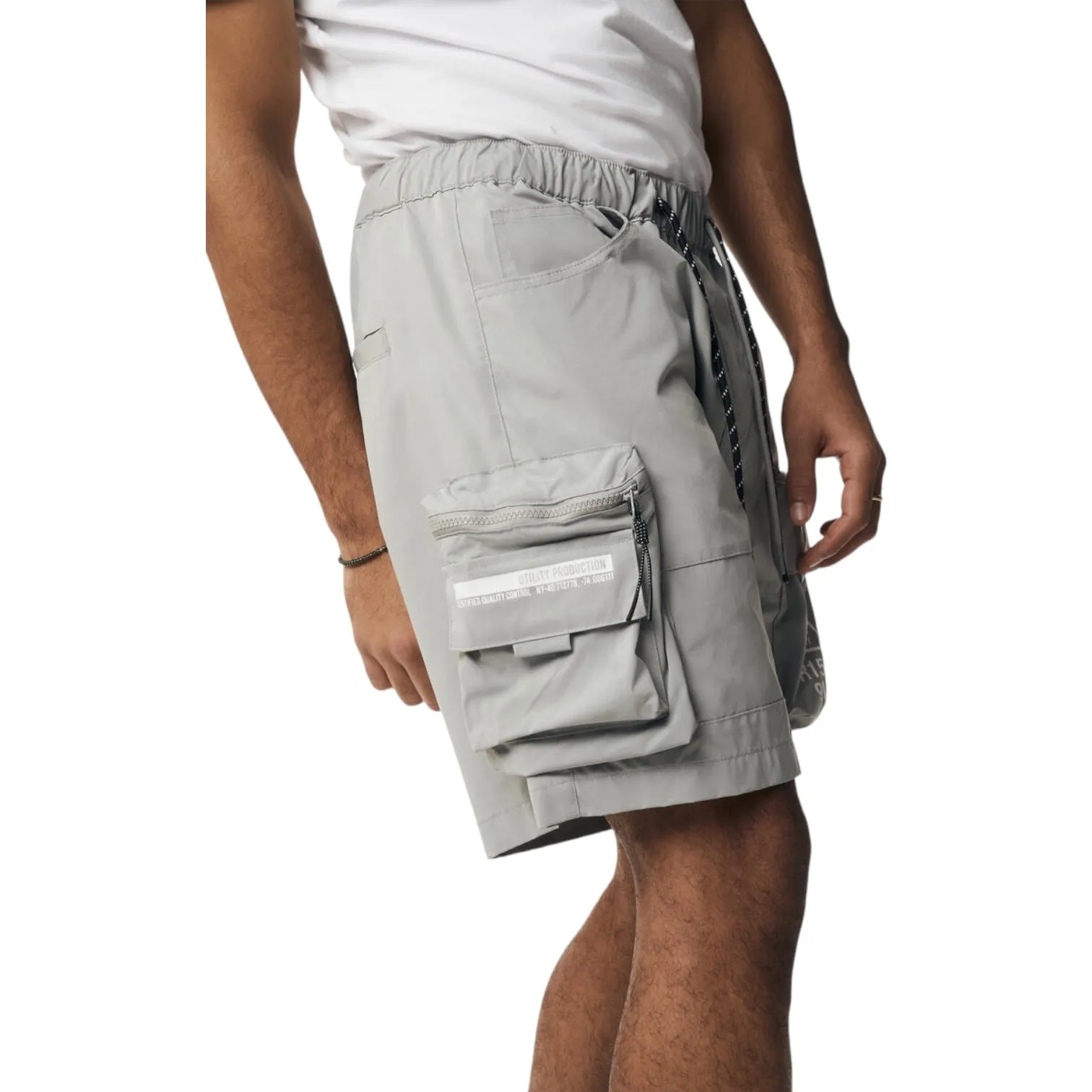 SMOKE RISE: Nylon Utility Shorts WS24283