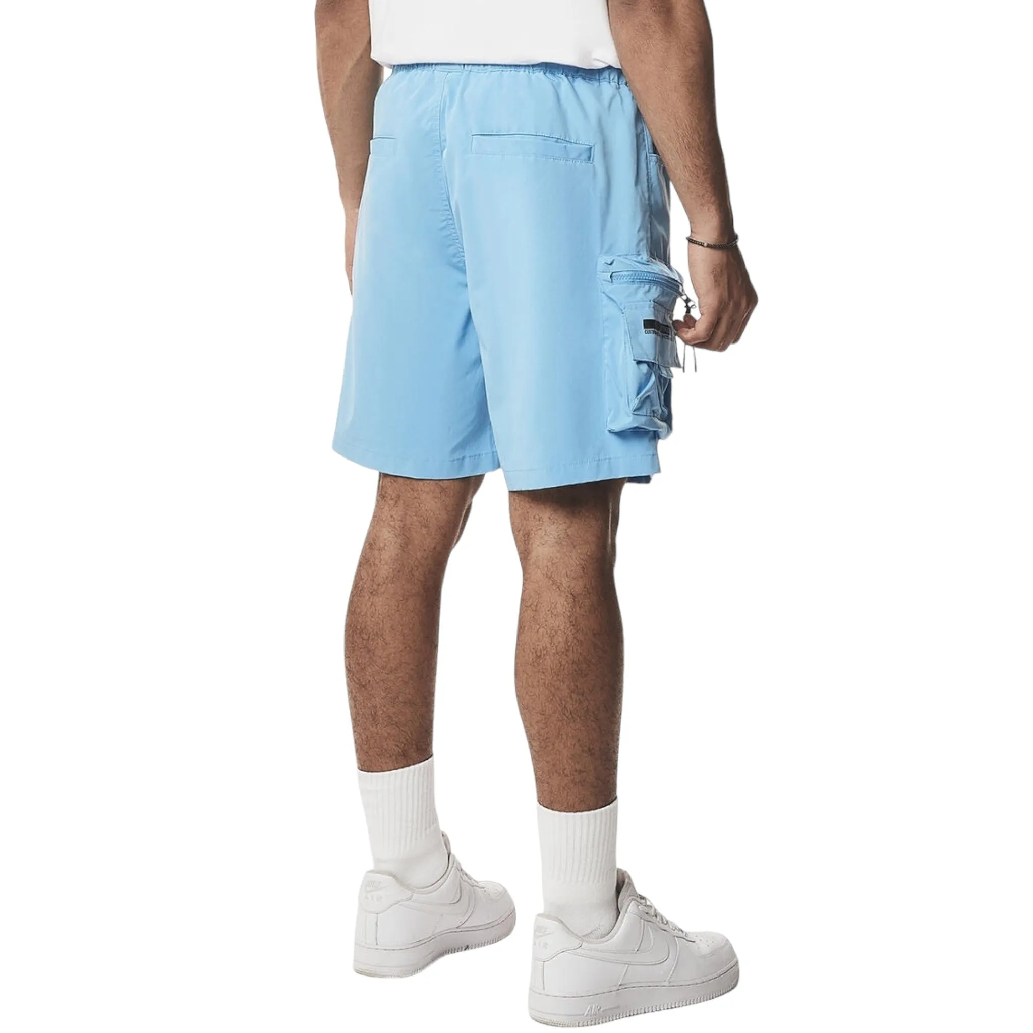 SMOKE RISE: Nylon Utility Shorts WS24283