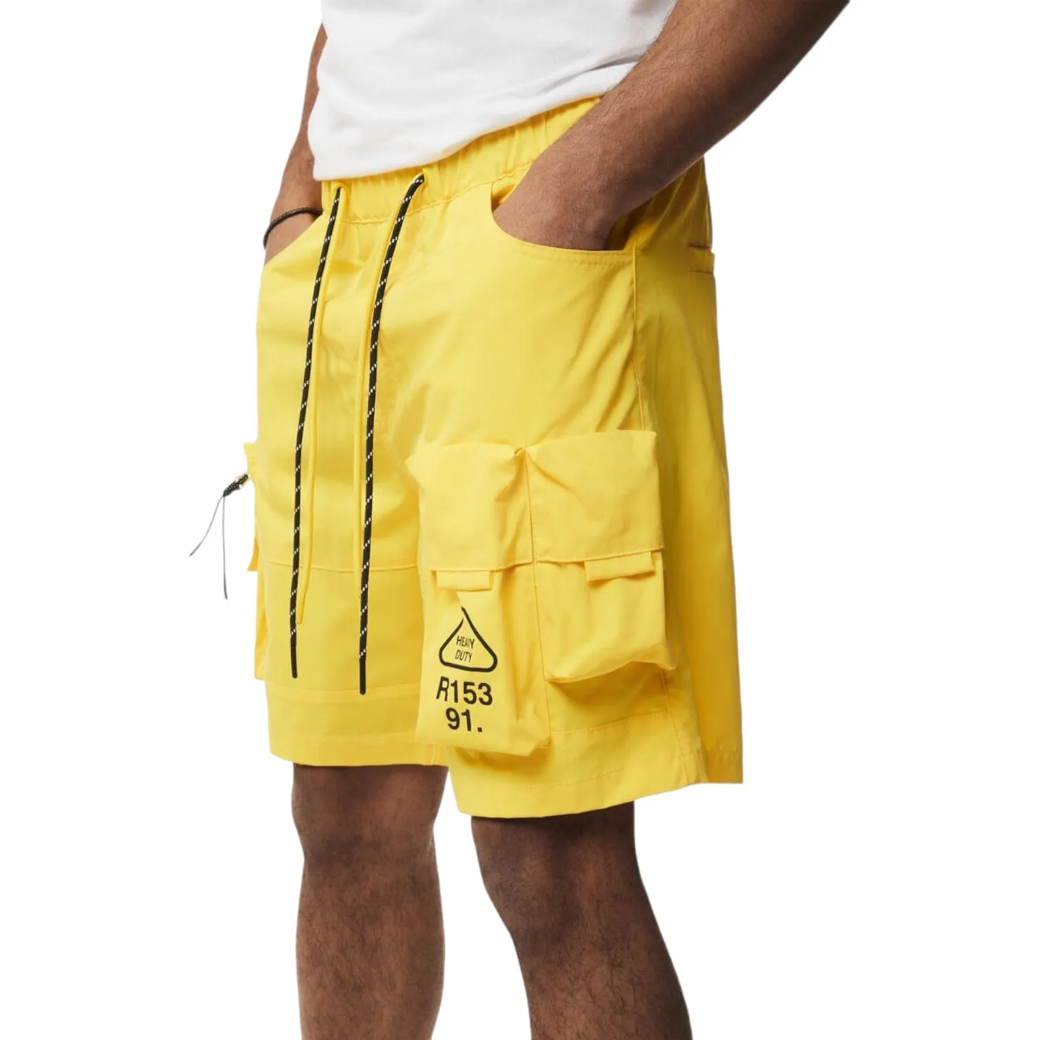 SMOKE RISE: Nylon Utility Shorts WS24283