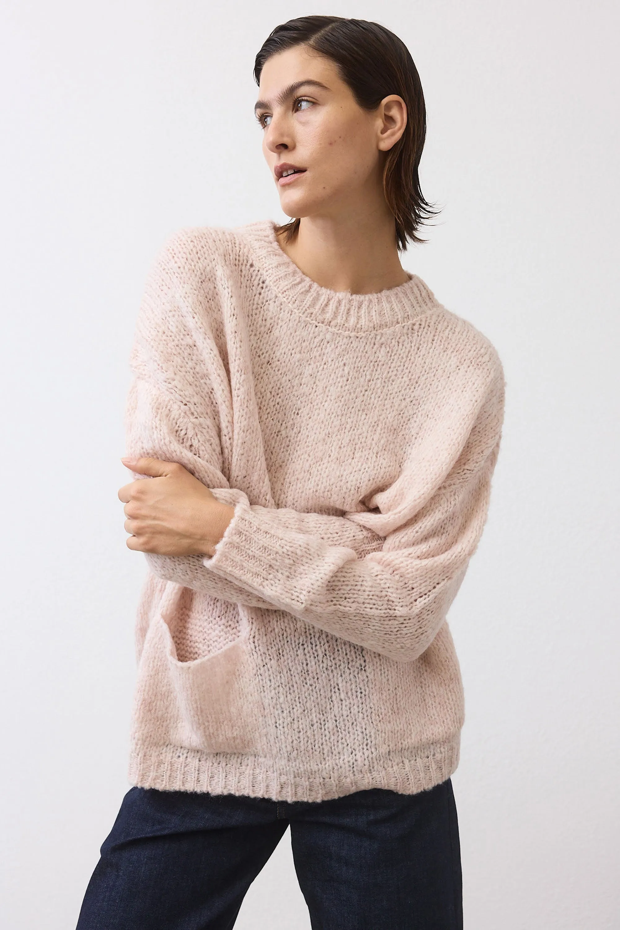 The Relaxed Crewneck Sweater