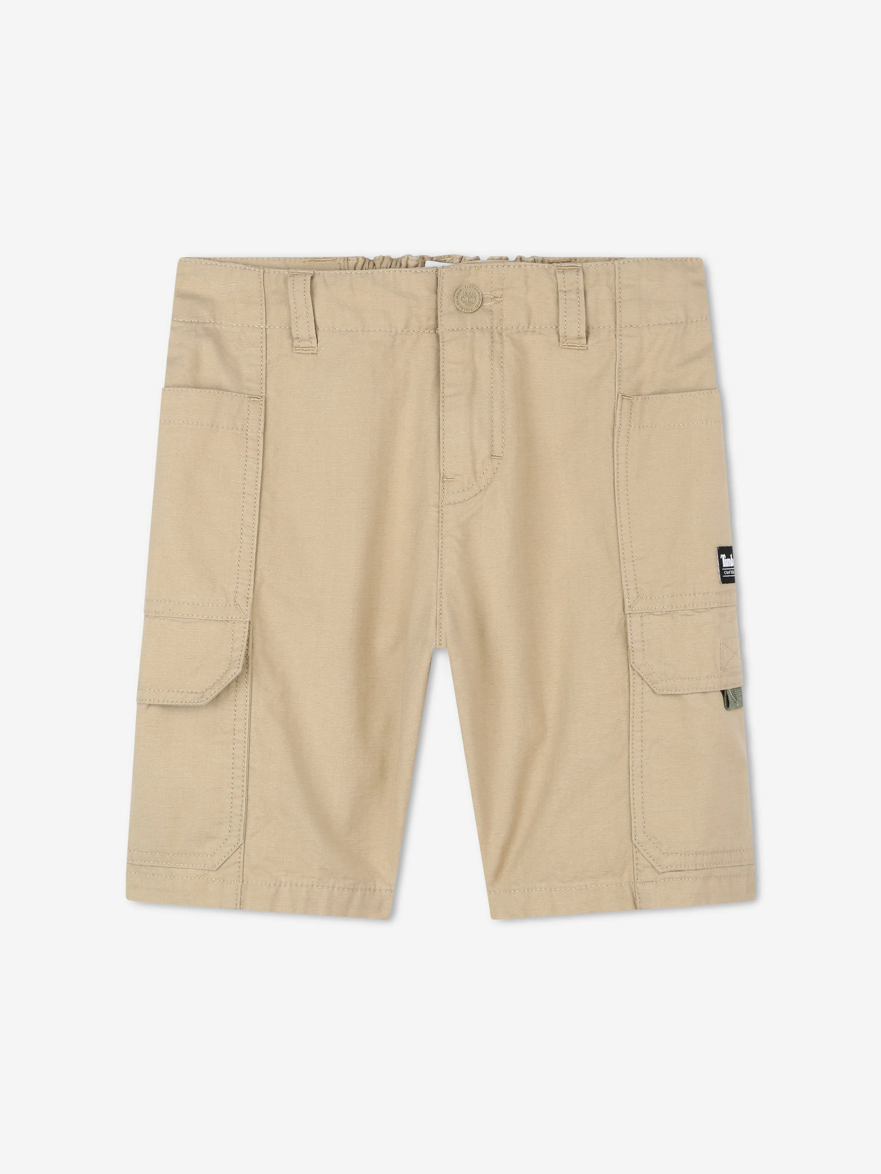 Timberland Boys Cargo Shorts in Beige