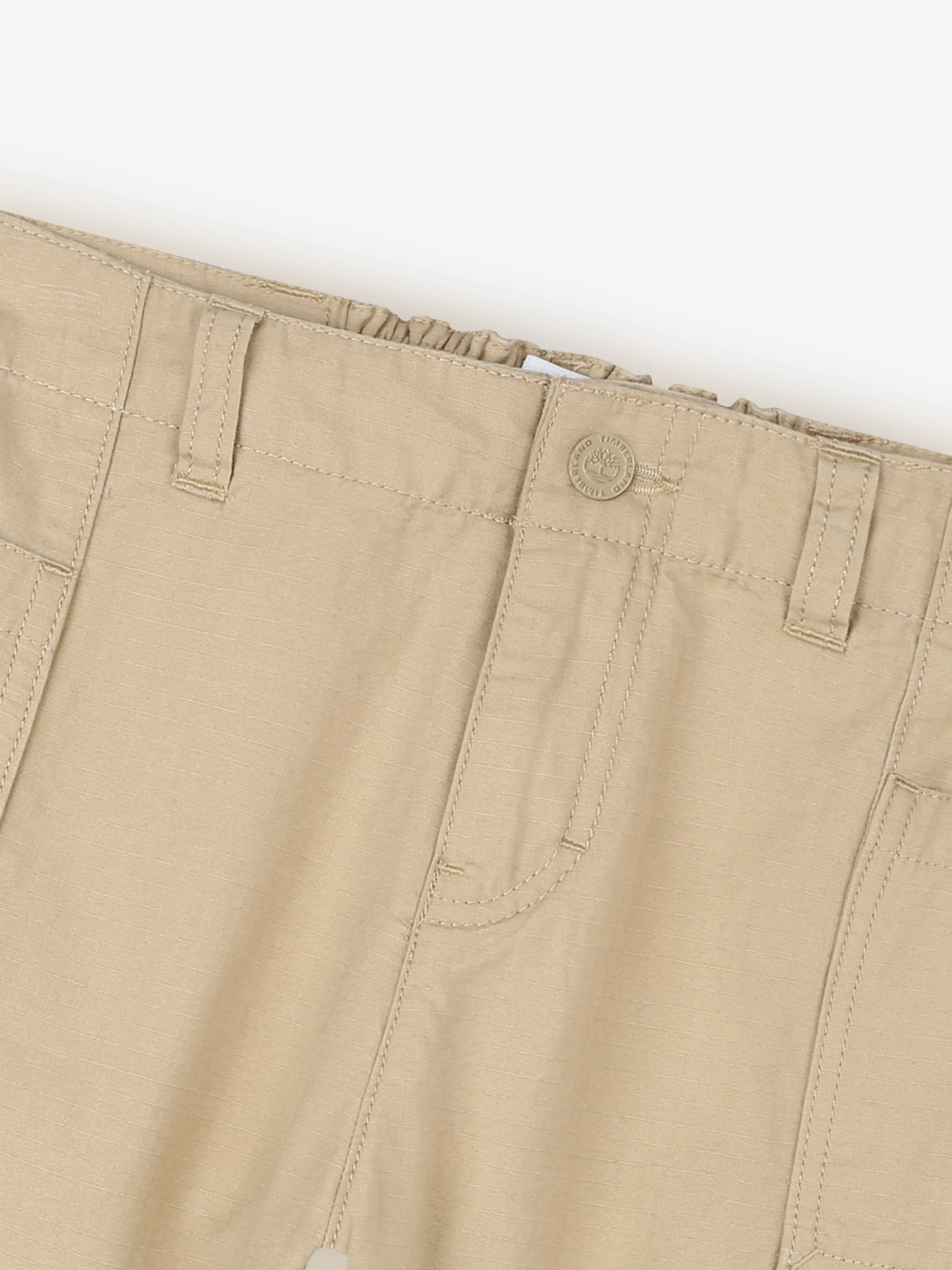 Timberland Boys Cargo Shorts in Beige