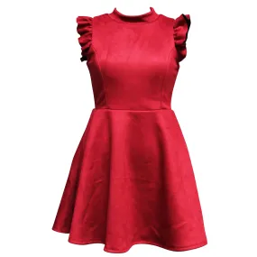 Tween Mock Neck Skater Dress