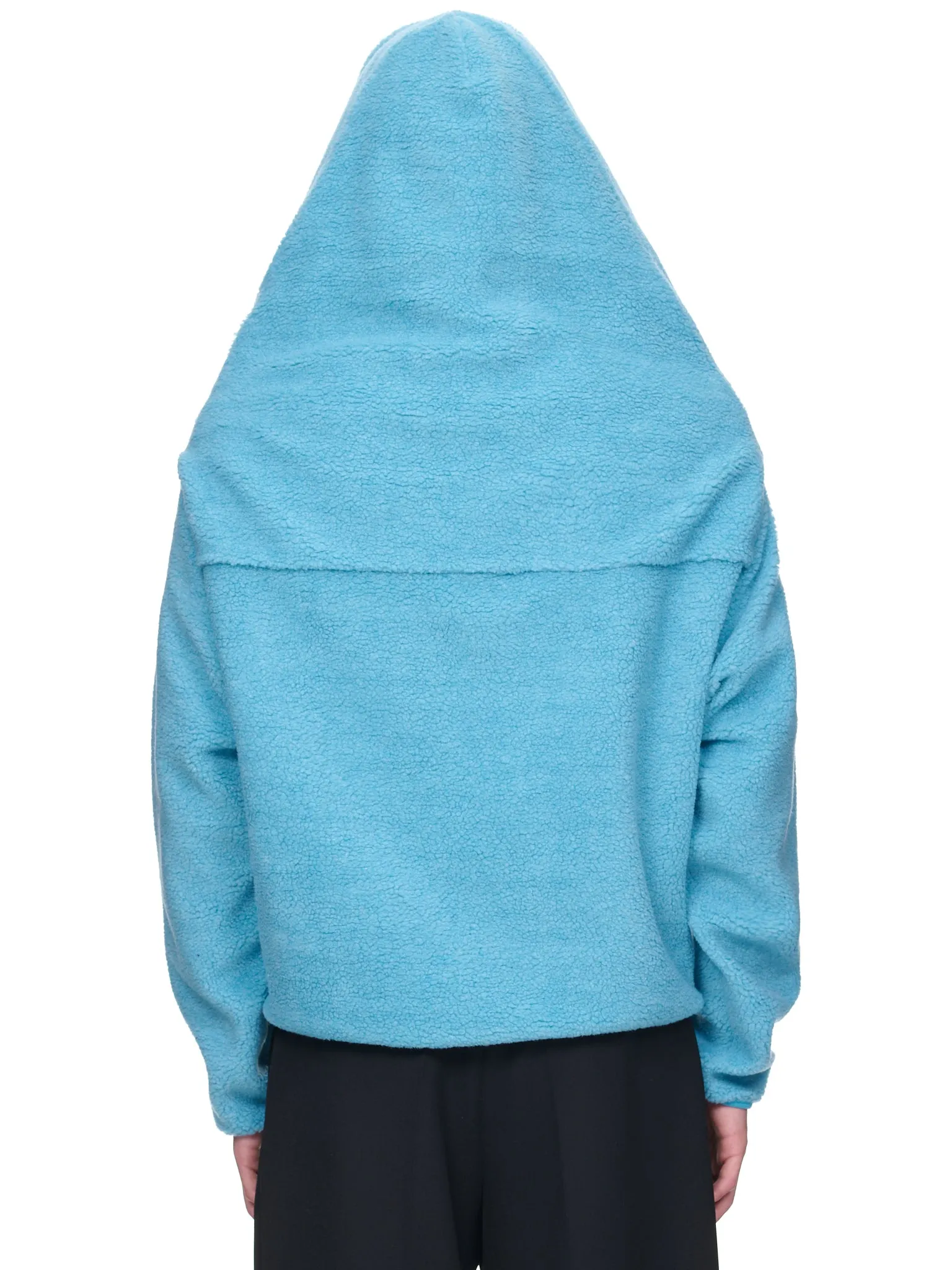 Twisted Cut-Out Hoodie (COPJS46274-TURQUOISE)