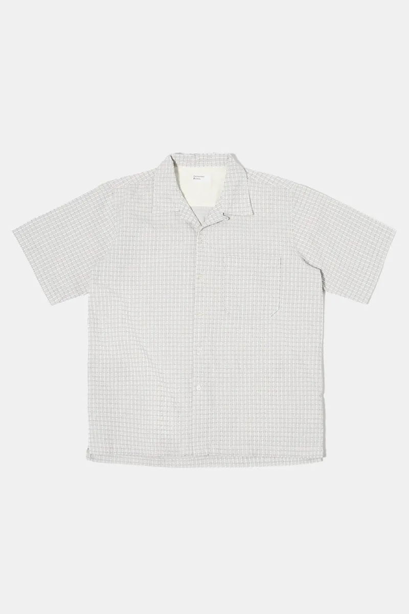 Universal Works Delos Camp Shirt (Light Grey)