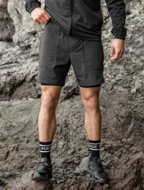 Utility 2-in-1 Shorts - Graphite