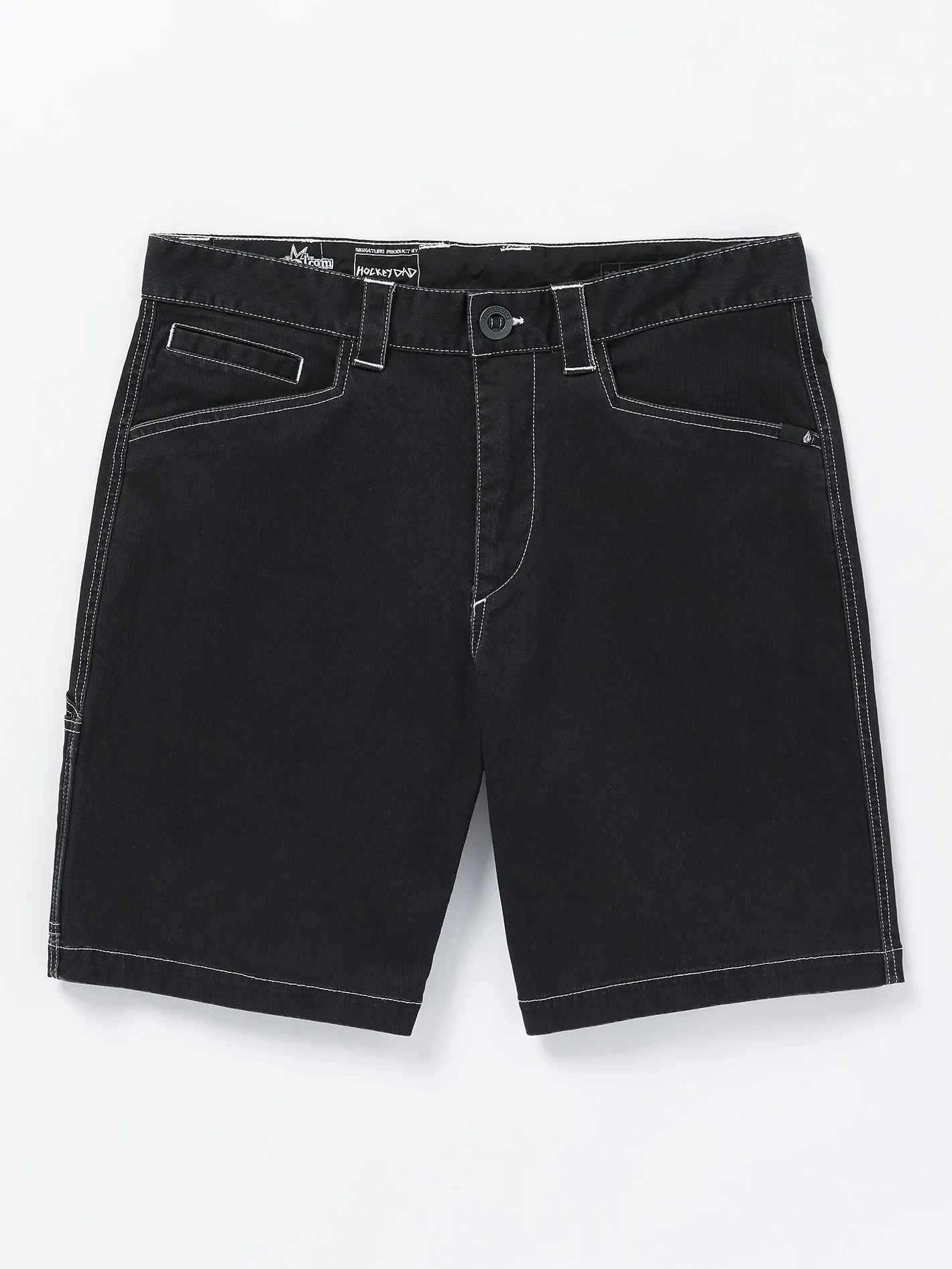 V Ent Hockey Dad 20" Short - BLACK