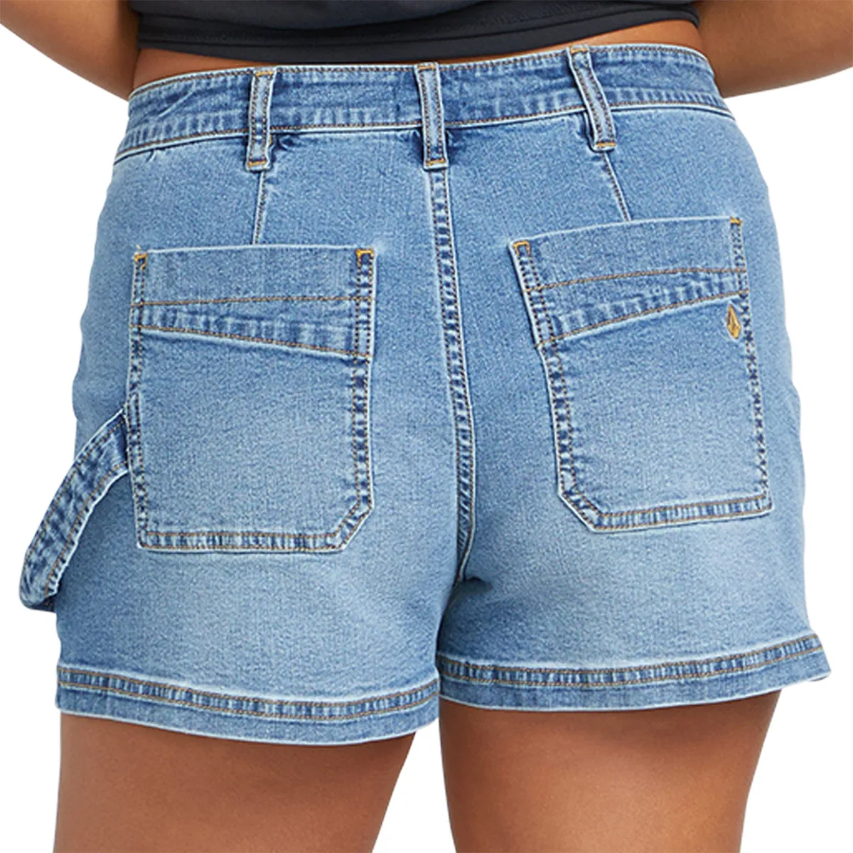 Volcom Women's Stone Kraft Denim Shorts